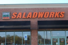 Commercial Awning for Saladworks in Newark, DE