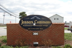 Carved Sign in New Castle, PA