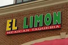 Channel Letter Sign for El Limon