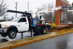 Installation of Pylon Signs in Kennett Square, PA