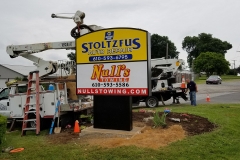 Installation of Pylon Signs in Kennett Square, PA