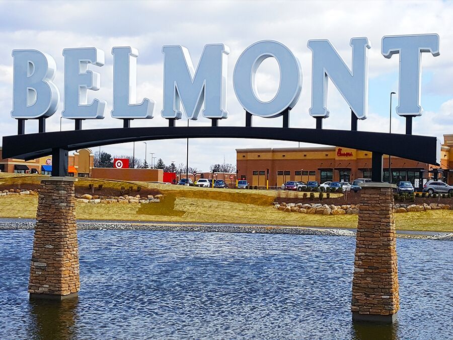 custom sign over water and other Outdoor Signs and Indoor Signs for New Castle, Delaware, Businesses