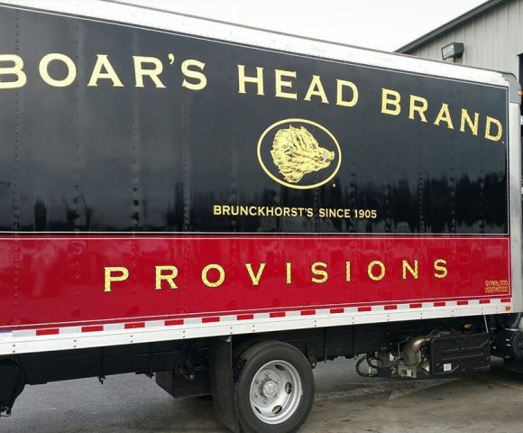 Boar's Head Truck Wrap in Westover Hills, DE