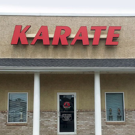 Karate Business Sign in Pulaski, PA