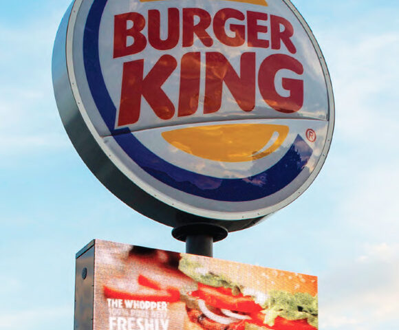 Burger King Business Sign in Chadds Ford, PA